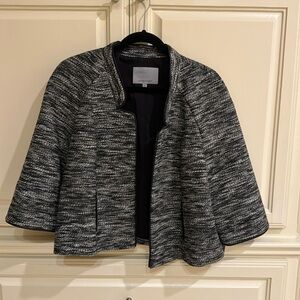 Women's Black and Gray Jacket